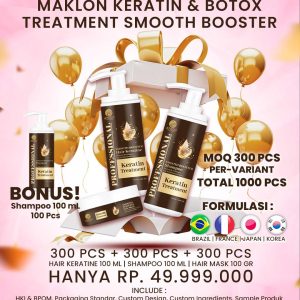 Maklon Custom Paket Hair Keratine