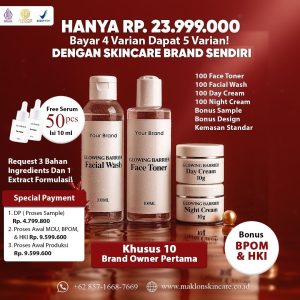  MAKLON CUSTOM SKINCARE PAKET